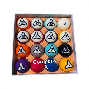 Billes de <span class=keywords><strong>billard</strong></span> 12A en résine, taille américaine, style <span class=keywords><strong>8</strong></span>-<span class=keywords><strong>ball</strong></span>, en cristal, qualité professionnelle, accessoires pour ensemble de <span class=keywords><strong>billard</strong></span> de championnat - Product Image 3