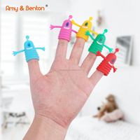 Finger puppen Spielzeug Lustige bunte Monster Stretchy Finger puppen Weiche Gummi Finger puppe Spielzeug für Kinder Party Gefälligkeiten
