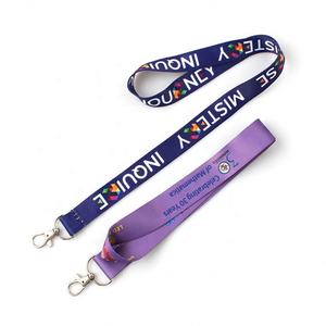 Lanières de sublimation en polyester avec logo personnalisé imprimées avec des techniques de sérigraphie offset pour gaufrage numérique - Product Image 4