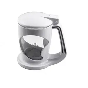 Dispenser bawah 400Ml, pembuat teh Coaster Taiwan pembuat teh plastik dengan Infuser Stainless Steel