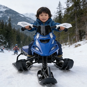 Vente chaude, <span class=keywords><strong>luge</strong></span> durable pour enfants, sports d'hiver, parc de neige, escalade sur glace et neige, loisirs, amusement interactif - Product Image 2