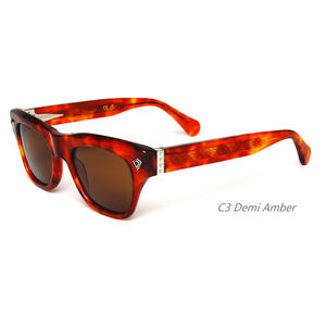 แว่นตากันแดด Victor สุดหรูแว่นกันแดดกรอบหนาแบบย้อนยุคแว่นตาโพลาไรซ์ทรงรี M1027 - Product Image 4