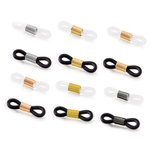 Moda all'ingrosso oro metallo Designer <span class=keywords><strong>occhiali</strong></span> da sole <span class=keywords><strong>occhiali</strong></span> <span class=keywords><strong>occhiali</strong></span> accessori <span class=keywords><strong>catena</strong></span> <span class=keywords><strong>occhiali</strong></span> estremità in Silicone di gomma per <span class=keywords><strong>catena</strong></span> di <span class=keywords><strong>occhiali</strong></span> - Product Image 1
