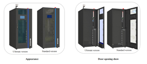 Rack de centre de données personnalisé monobloc W-<span class=keywords><strong>TEL</strong></span> : construction en alliage d'aluminium, indice de protection IP55, refroidissement de précision de qualité industrielle - Product Image 3