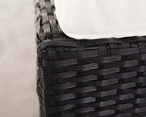 أثاث حدائق خارجي من الراتان بسعر رخيص، كرسي استلقاء شمسي من الخيزران للحدائق والشرفات - Product Image 6