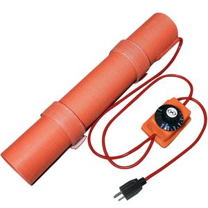 Manta Calefactora Flexible de Silicona de 120V 200W para Tuberías de PVC de 1/2" a 1 1/2" - Product Image 3