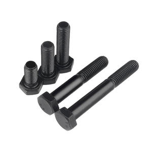 Pernos y Tuercas Hexagonales Negros DIN933, <span class=keywords><strong>M6</strong></span>, M10, M12, M13, 18x80 mm, Grado 8.8 - Product Image 5