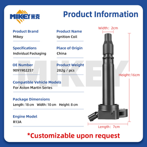 Fabricante 90919-02220 de la bobina de ignición de la calidad de MIKEY para Toyota Camry Corolla RAV 4 AutoPart - Product Image 2