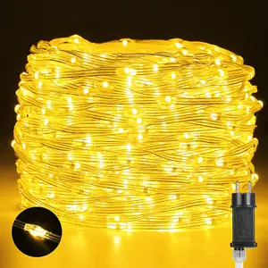 Shenzhen Northland Alibaba 25m 500 Natal árvore feriado Decoração Luzes LED Corda Luz LED string fada Xmas Luzes Ao ar livre