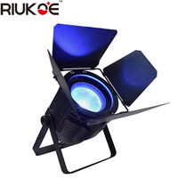 Projecteur de Scène LED COB PAR 64 DJ Disco Intérieur 100W RGB DMX 4-en-1/5-en-1/6-en-1 IP33 8 Canaux avec Écran LCD pour Parc à Thème