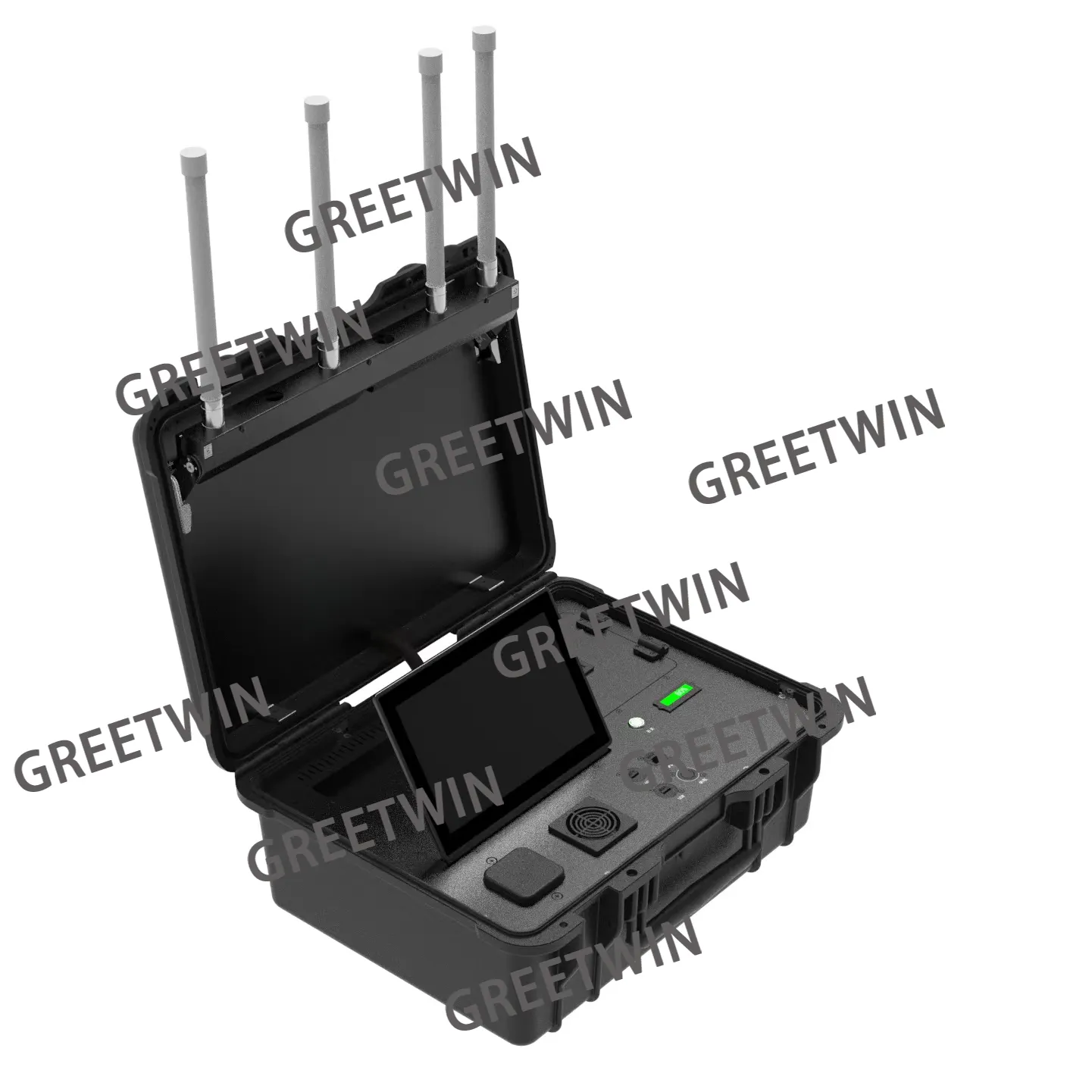 Greetwin 1-10 km DJI Autel FPV Drone Signal Detector Detecção Omnidirecional com Direção Encontrar Função