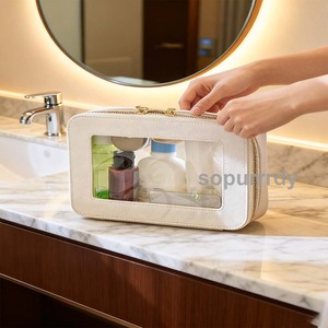 Custom logo <b>transparent</b> PVC cosmetic <b>bag</b> toiletries zipper <b>bag</b> with travel MAHJ Tiles <b>bag</b> <b>transparent</b> travel cosmetic <b>bag</b> - Product Image 5