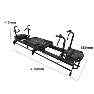 Lit de Pilates Reformer en alliage d'aluminium, équipement professionnel de studio pour l'entraînement physique des femmes - Product Image 2