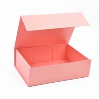 Boîte Cadeau d'Emballage Rigide Pliable Magnétique, Personnalisée, de Luxe, Imprimée et à Montage Rapide