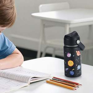 Bouteille d'eau isotherme haute capacité 14 oz, garde au chaud et au froid pendant 24 heures, idéale pour le sport et les activités de plein air - Product Image 4