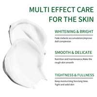 Crème éclaircissante puissante, produits de soin de la peau blanchissants, lait AHA, glutathion, niacinamide, lotion corporelle