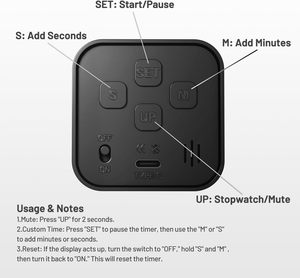 Manufacturer Custom Plastic Desk Cube <strong>Timer</strong> 5/<strong>10</strong>/25/50 <strong>Minutes</strong> Preset Gravity Sensor Rotating Productivity <strong>Timer</strong> for Work - Product Image 2