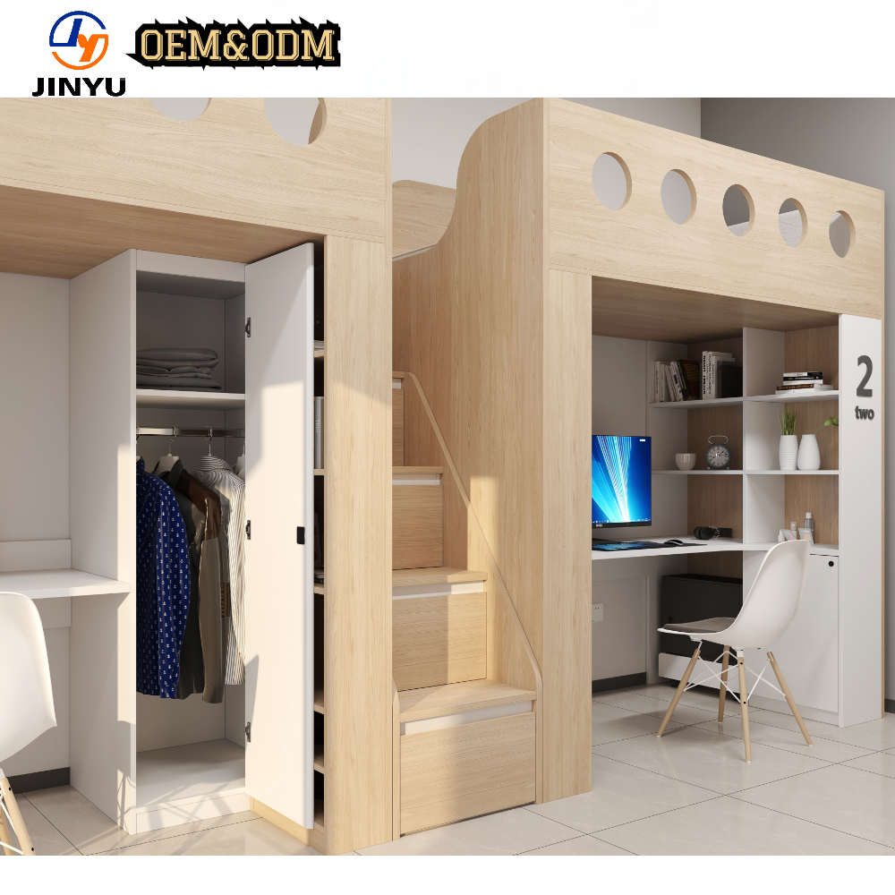 Best Selling Loft with Bed Loft Bed with Wardrobe Modern