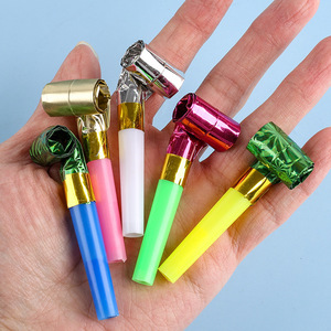 Whistle A1390 Plastic Party Whistles Random Color Non-Toxic Birthday Occasion Household Daily Necessities - Product Image 3