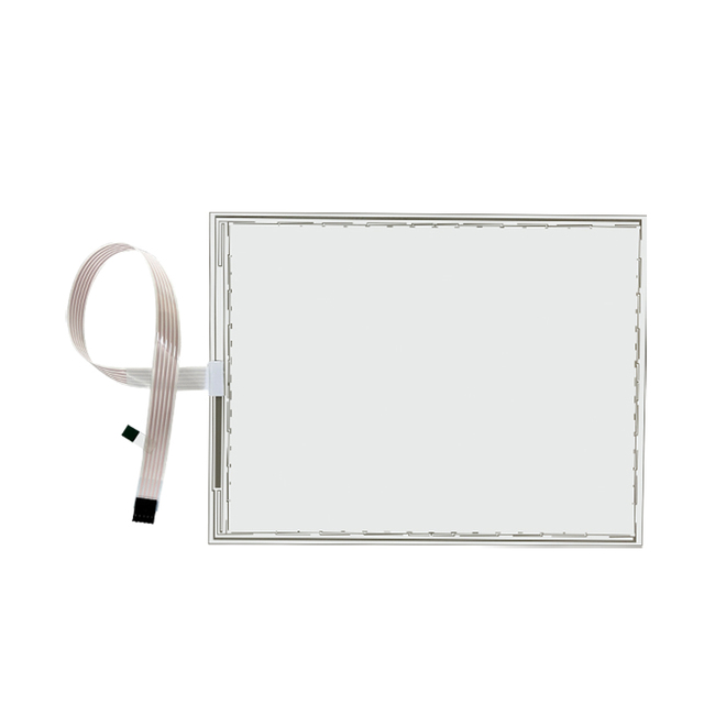 Custom 12.1 Inch 5-wire resistive touch screen Ito glass Industrial Control touch panel 5 Pin long FPC
