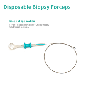 Pinces à biopsie flexibles jetables pour gastroscopie et coloscopie, en acier inoxydable, à commande manuelle - Product Image 3