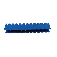 5.08mm YE020-508 12 Broches Simple Couleur Bleu Ouvert Fin Pcb Pluggale Bornier sans vis