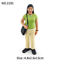Service OEM ODM, figurines miniatures en PVC de 2 à 5 pouces, décoration de table, jouet, figurine humaine miniature en plastique