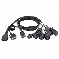 Câble adaptateur de diagnostic de boîte de vitesses OBD2 9-en-1 pour VAG, longueur 120 cm, pour DQ250 DQ200 DQ380 DQ500 VL381 VL382 DL501 TCU