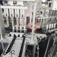 QFW Machine d'assemblage de tubes de rouge à lèvres automatique Moteur PLC avec composants du noyau du moteur Garantie 1 an Ligne d'assemblage du fabricant