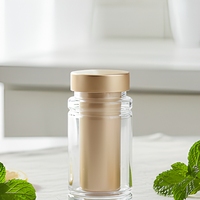 Flacon en PET ambré pour pilules et médicaments 100ml 150ml 200ml 300ml 500ml Contenant pour capsules et vitamines