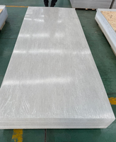 Prix Compétitif Placage Bois de Bambou Charbon de Bois Brillant Imperméable 5/8mm 1220*2440mm pour Décoration Murale Hôtel Bar Villa