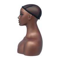 Nuevas llegadas: Maniquí de cabeza humana realista y curvilínea, modelo decorativo clásico y duradero para ropa.