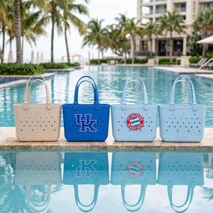 Bolsa de Playa de EVA con Logotipo Personalizado, Ligera, Impermeable, Ecológica, de Silicona y Goma, Gran Capacidad, Bolso de Mano Extraíble - Product Image 1