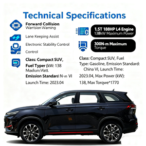 Trung Quốc Giá Rẻ Xe Changan Oshan X7 Cộng Với 1.5T Ô Tô SUV Nhỏ Gọn Mới Xăng Xe Ô Tô Cho Bán - Product Image 2