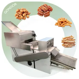 Chinchin Fry Mini Cutter Automatisch Maken Kleine Deegkubus Snack Grissini Industriële Kin Kin Cut Machine