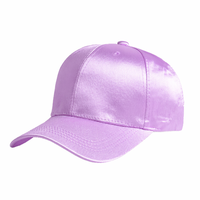 Topi Wanita dengan Kain Satin 100% dan Lapisan Jaring, Bordir Logo Custom
