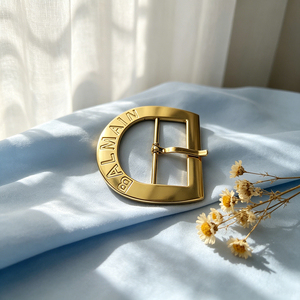 Hebilla de Cinturón de Metal Plateado con Hebilla de Aleación de Oro, Estilo Casual, para Accesorios de Moda - Product Image 6