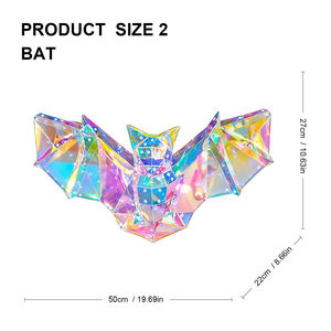 Lampe <span class=keywords><strong>de</strong></span> table décorative <span class=keywords><strong>de</strong></span> luxe pour la décoration intérieure, éclairage <span class=keywords><strong>de</strong></span> chevet, motif araignée chauve-souris 2026 - Product Image 2