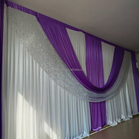 Toiles de fond multicolores pour églises, designs variés avec réduction