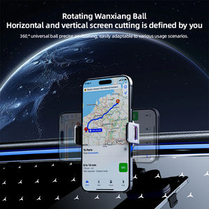 Nouvel Arrivage 2026 – Chargeurs de Voiture Sans Fil 15W à Rotation 360° avec Lumière RGB et Support Téléphone pour Grille d'Aération pour iPhone 17 - Product Image 4