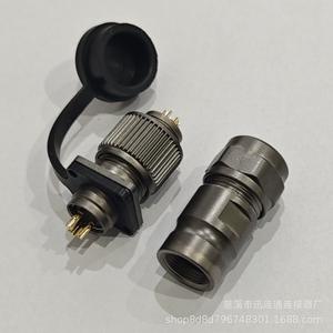 Conector de Aviación SFT12 M12 de Aleación de Zinc con Baño de Oro para Montaje en Panel, Reemplazo para Comunicación - Product Image 3