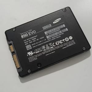 Used 850EVO 500GB <b>SATA</b> 6Gb/s 2.5 Inch Solid State Drive <b>SSD</b> Active ~ 3.5 W / Idle ~ 0.05 W - Product Image 5