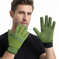 Gants de jardinage unisexes personnalisables antidérapants en polyester et silicone, fermeture auto-agrippante, doigts renforcés, couleur personnalisée durable