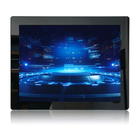 Benutzer definiertes kapazitives Ip65-Touchscreen-Display Industrie monitor Kapazitiver eingebetteter Industrie monitor