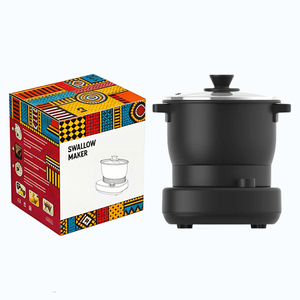 Machine à Fufu Professionnelle 6L Haute Puissance en Acier Inoxydable, Robot Culinaire Multifonctionnel Électrique et Mixeur Broyeur - Product Image 1