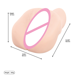 Morbido realistico TPE vagine materiale stimolare la Vagina artificiale maschile masturbazione sesso <span class=keywords><strong>ragazze</strong></span> culo figa tascabile per il maschio - Product Image 6