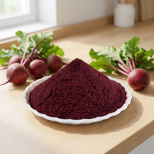 Fournisseur en gros de poudre de betterave rouge foncé de qualité cosmétique certifiée GMP pour la coloration des cheveux en provenance d'Inde - Product Image 1