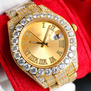 Montre Mossanite de style chaud en gros | 3255 mouvement hommes design de diamant de luxe - Product Image 5