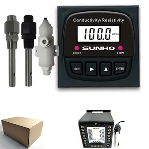 SUNHO High Precision high low limit relay Conductivity Test Controller Chemistry Laboratory Equipment Water Quality Test Meter