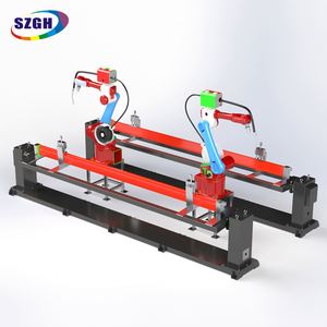Station de travail robotisée de soudage automatique à 6 axes pour l'industrie des structures en acier, en vente avec composants essentiels du moteur et du groupe motopropulseur - Product Image 3